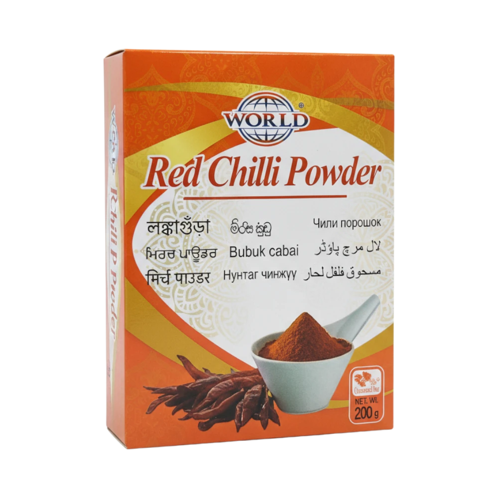World Red  Chilli Power 200g